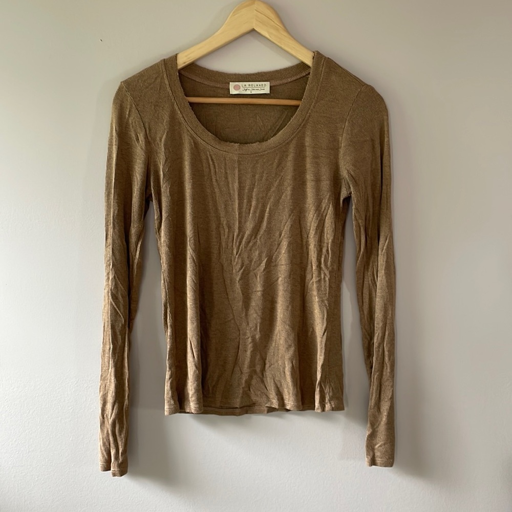 LA Relaxed Dream Rib Modal Longsleeve
